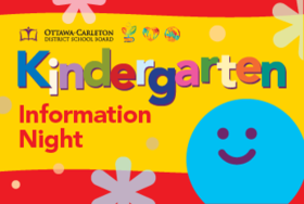 kindergarten information night graphic